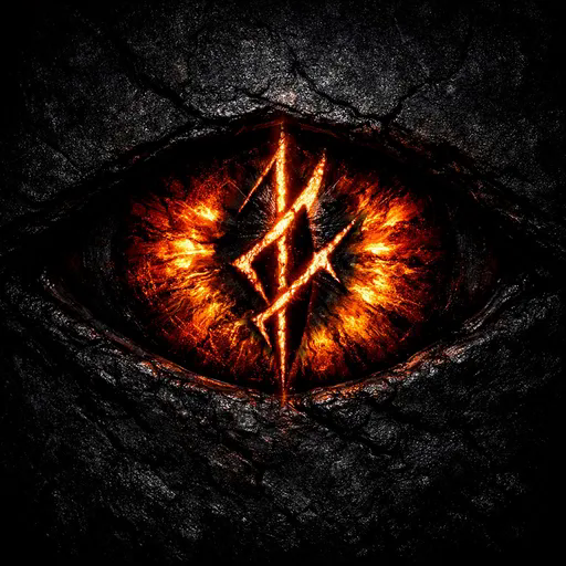 Ember Eye — fiery eye and central sigil